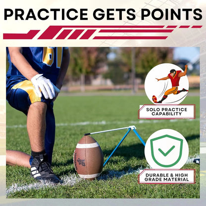 Football Place Holder Kicking Tee, Multicolor